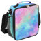 Lunch-Tasche mit Regenbogen-Waage für Mädchen, isolierte Lunchboxen, rechteckig, wasserdicht, Lunchtasche mit verstellbarem Schultergurt, tragbare Picknick-Tasche für Schule, Arbeit, Outdoor-Geschenke