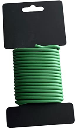 BESPORTBLE Plant Tie Wire Flexible Rattan Plant Fastener Tpr Wrapped Gardening Binding Tie for Trellis