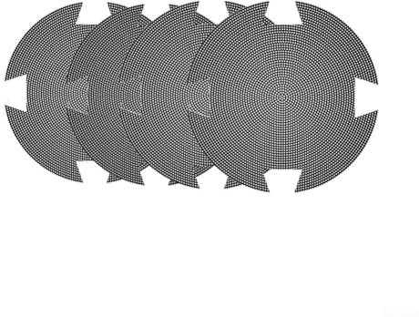 URPIZY 2 Stück Staubfilter für PS5 Slim Kühlkörper Lüfter für PS5 Lüfter Staubfilter, atmungsaktive Netz-Staubabdeckung mit Kühlungsöffnungen (4 Stück)