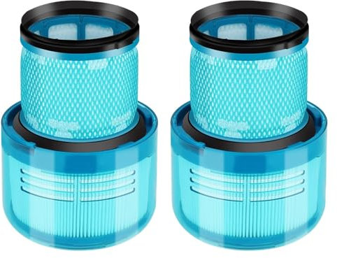Filtro Lavable HEPA, Compatible Con Aspiradoras Inalámbricas Dyson V11 Torque Drive, V11 Animal, V15 Detect, SV14, Repuesto 970013-02(2pcs)