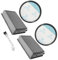PEJVKCEJ Filtro HEPA ZR780000 Parte for La Pulizia, Compatibile con Rowenta, Compact Power XXL RO4811EA RO4823EA RO4825EA RO4826EA RO4855EA RO4859EA(B)