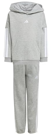 adidas Jungen Adidas Little Kids 3 Stripes Essentials Fleece Trainingsanzug (1er Pack)