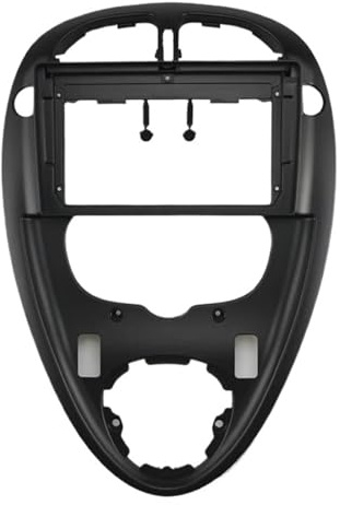 Panel De Radio 9 Pulgadas para Citroën para Xsara para Picasso 1999-2010 Reproductor Vídeo Marco Audio Kit Montaje En Tablero Cableado(Black)
