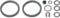 Avid 11.5015.031.000 Caliper Service Kit Elixir, 1 Piece, Black