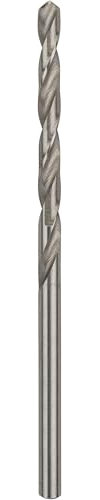 Bosch 10x PRO Metal HSS-G Spiralbohrer Standardlänge (für Nichteisenmetalle, Stahl, Ø 3,80 mm, Professional Zubehör Bohrmaschine/Schrauber)