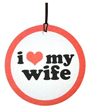 Ali Air Freshener I Love My Wife Auto Lufterfrischer