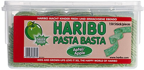 Haribo Pasta Basta Apfel Sour,3er Pack (3x 1.125 kg)