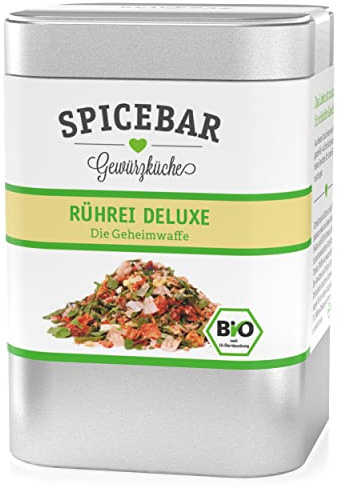 Spicebar Rührei Deluxe, Gewürz-Mischung für Ei und mehr, Bio (1 x 60g)