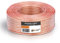 MANAX® Lautsprecherkabel weiß 2x1,5mm² 30m Ring, Transparent