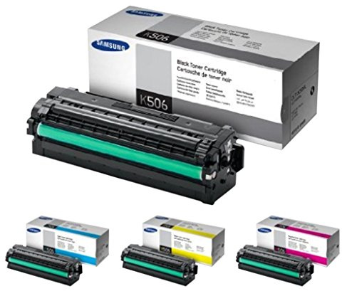 CLT-K506L/ELS Samsung Original Toner schwarz/Cyan/Gelb/Magenta (Hohe Reichweite) - Kompatibel mit: CLP-680ND/680DW | CLX-6260 Series