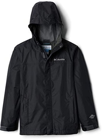Columbia Watertight Jacket, Veste De Pluie Imperméable Garçon, Black, Taille S