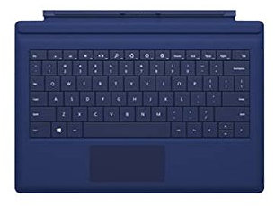 Microsoft Surface Pro 3 Type Cover UK Layout Keyboard - Blue