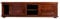 MASSIVMOEBEL24.DE Oxford Longboard Akazie 160x45x45, Farbe:Dunkelbraun lackiert, Größe:160x45x45 cm (BxTxH)