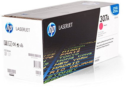 Original Toner passend für HP Color Laserjet CP 5225 XH HP 307A, 307AM, 307AMAGENTA, NO307A, NO307AM, NO307AMAGENTA CE743A - Premium Drucker-Kartusche - Magenta - 7300 Seiten