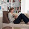 Sabeatex® Rückenkissen, Keilkissen für Couch und Sofa, Lesekissen für bequemes Sitzen. 5 Unifarben für trendiges Wohndesign. Louge-oder Palettenkissen Größe 60 cm x 50 cm x 30 cm (braun)