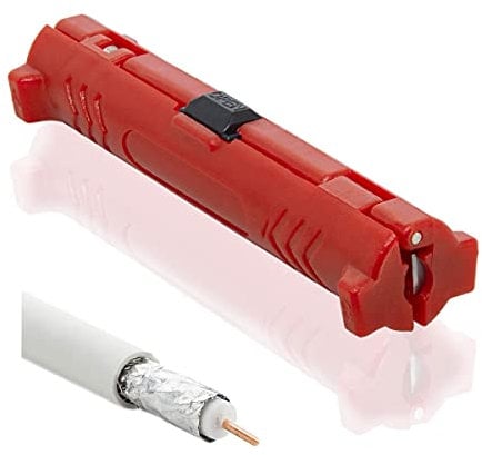 Herramienta de pelado universal PremiumX XCon para pelacables coaxial pelacables pelacables pelacables SAT