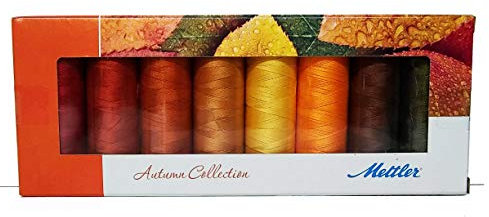 Mettler Seiden-Finish Spulen Baumwollfäden (Herbst)