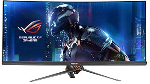 ASUS ROG SWIFT Curved PG348Q, 34 UWQHD (3440x1440) Gaming monitor, IPS, up to 100Hz, DP, HDMI, USB3.0, G-SYNC (Certified Refurbished)