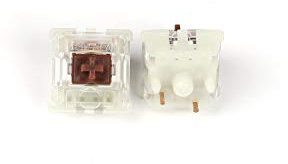 Gateron Silent MX Switch 5 Pin Transparent Gehäuse Schwarz Rot Braun Schalter für mechanische Tastatur Cherry MX kompatibel