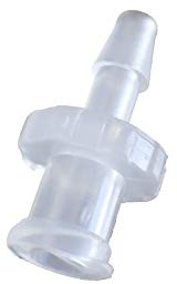 BleedZone - Female Luer Lock Adapter - 1/8 Hose Barb Fittings PP Polypropylene Hose, 25x Syringe Adapter for Laboratory Equipment, Luer Lock Syringe, Female Hose Connector, Luer Hose Barb Adapter