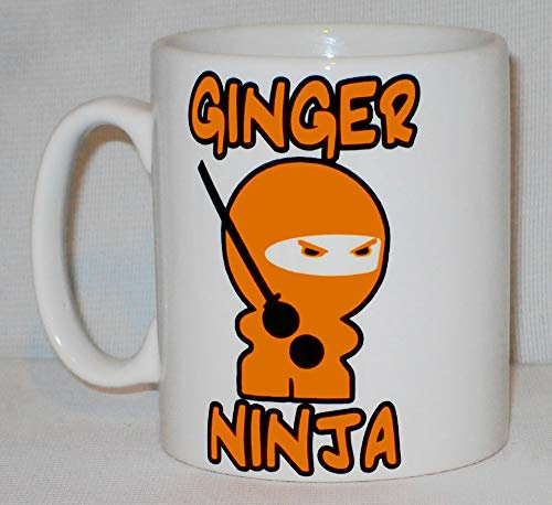 Ginger Ninja Ceramic Mug Funny Work Novelty Gift