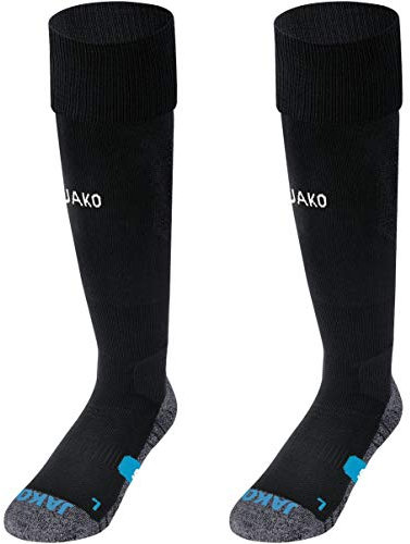 JAKO Unisex Premium Stutzenstrumpf, Schwarz, 43-46 EU