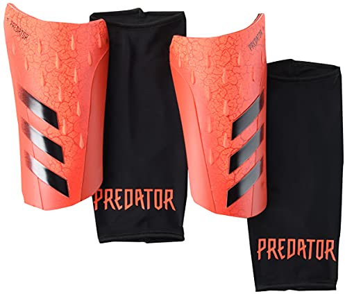 adidas Predator Shin Guards (unisex-adult) Solar Red/Black/Red X-Large