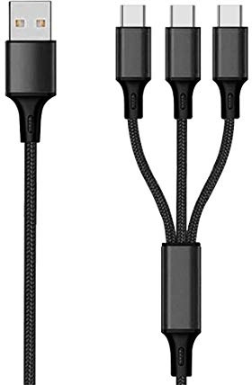 2GO Type C USB Ladekabel 1,5m - schwarz, 797156