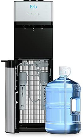 Brio Enfriador de Agua de Carga Inferior sin línea Serie 520 con Filtro de Agua Integrado de 2 etapas