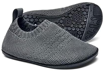 Sosenfer Kinder Hausschuhe Jungen mädchen Anti-Rutsch Sohle Kleinkinder Schuhe Baby Slipper Unisex-SHENHUI-32