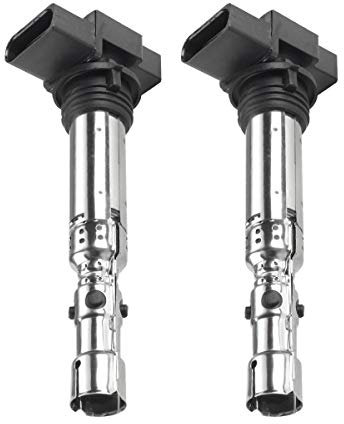 2x Zündspule für Ibiza III 6L1 Fabia I 6Y2 6Y5 6Y3 Fabia II 542 545 Fox 5Z1 Polo 9N 1.2L Benzin 2001-2011 03D905105A