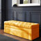 Duke Ottoman storage Box - Plush Velvet Storage Ottoman with Decorative Tacks- Ottoman Shoe Bench with Storage - Chesterfield Upholstered Coffee Table- End of bed Storage Bench, Blanket Box