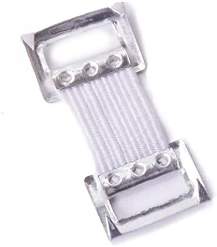 U-K 10 pezzi Clip per bendaggio di ricambio elastico bendaggio Wrap clip in metallo elasticizzato morsetti di fissaggio kit di pronto soccorso ganci abbigliamento sportivo design pratico