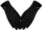 Alepo Damen Handschuhe Winter Warm - Touchscreen Empfindliche SMS-Finger, Fleece Gefüttert Winddicht Fahrrad（Schwarz-M）