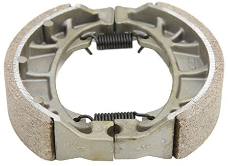 Bremsbacke hinten, 105 mm Trommelbremsbackenteile hinten, Anzug hinten für Universal Fit GY6 49 50 chinesischer Roller Moped ATV Go Kart 6,5 PS 196 Mini V-Bike