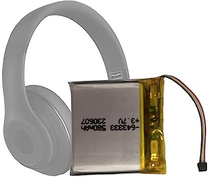 HIGHAKKU Replacement Battery AEC643333 Compatible with Beats Studio 2, Studio 3, Solo Pro Wireless Headset Headphones Battery Replacement