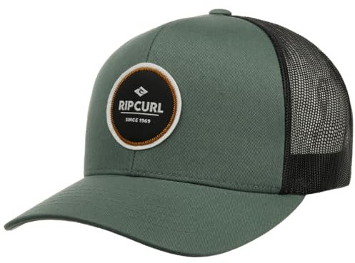 Rip Curl Herren Icons Trucker Hat, Mesh Back Cap Snapback for Men, Adjustable Hut, Bluestone 243, Einheitsgröße