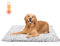 Nobleza Selbstheizende Decke für Hunde & Katzen, Wärmedecke Katze Ohne Strom Winter, Wärmematte Hund, Flauschig Waschbar, Thermodecke für Hunde Outdoor, Geräuschlos rutschfest, 115x70cm