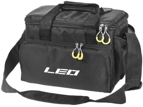 OnIUeZky Angelbeutel großer Kapazität Ködertasche Multifunktionaler Rucksack Rucksack Schwarz.
