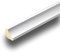 Scotia Laminate Beading – White Edging For All Types Of Flooring – Durable, Long-Lasting, Versatile Floor Beading - Floor Edging Strip - Bathroom Skirting Board Trim Strips – 2.4mtr x 10
