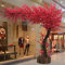 LULUMAIC Japanischer Kirschbaum, groß, künstlich, FakeTrees, handgefertigter Baum mit Sockel, für drinnen und draußen, Zuhause, Büro, Party, Hochzeit, 1,5 x 1 m
