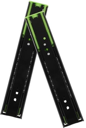 Gadpiparty 1 Paar Schubladenführungen schubladensystem schubladenschienen Schubladenführungsschiene konservierungsmittel zubehör Server-Rack-Schienen kleine Schublade kaltgewalzter Stahl