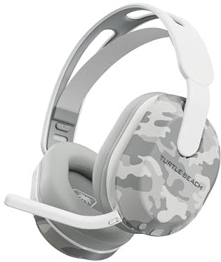 Turtle Beach Stealth 500 Camouflage Arctique Playstation Casque Gaming sans Fil w/ 40hr Batterie et Bluetooth pour PS5, PS4, PC and Mobile