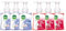 Dettol - Lot de 6 mousses à savon - Savon pour mains - 3 Vanille & Orchidée et 3 Rose & Fleur de Cerisier