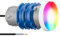 LyLmLe Mini Foco LED Piscina con Rosca 1 1/2, 6W Proyector LED Piscina RGB Multicolor Control Sincrónico, Ø49mm, 12V AC Lámpara Sumergible para Piscinas SPA Escaleras, Sin Unidad de Control