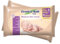 Fresh'n Soft Lingettes Humides pour Nouveau-nés à l'eau Pure et au Coton, 100% Biodégradables, Micro-ondable, Sans Parabènes, Parfum, Allergènes et Sans Fibres Synthétiques (80 unité (Lot de 2))