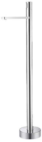 BiaoTeng Freestanding Bath Mixer Tap Hot and Cold Freestanding Bathtub Faucet Brass Chrome