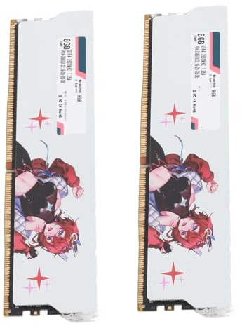 Lazmin112 RAM DDR4 XMP2.0 3600MHz, 16 20 20 38 CL, 1,4 V, ÉCLAIRAGE RGB, Coque en Alliage D'Aluminium, Performances écuries (16 Go (2x8 Go))