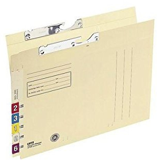 Leitz Pendelmappe Orgacolor®, seitlich offen, Kraftkarton, chamois