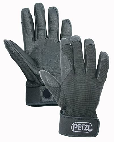PETZL, Cordex, Light Gloves For Insurance And Double, Black, M, Unisex Adult